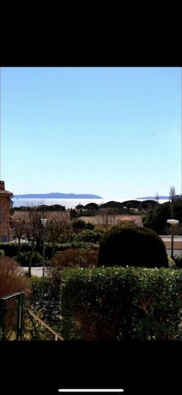 Au Petit Bonheur Vue Mer, Parking, 400M Plage Le Lavandou Eksteriør billede